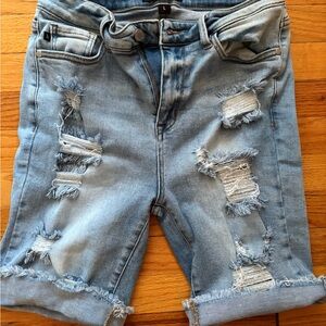 Judy Blue Medium Wash Denim Shorts